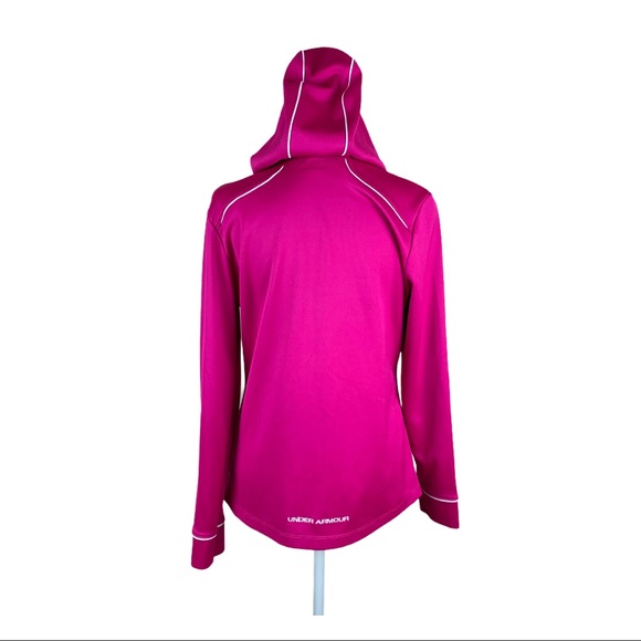 Under Armour Hot Pink Allseason Hoodie. Size M. - Picture 7 of 8